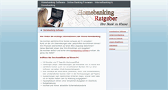 Desktop Screenshot of mein-homebanking.de