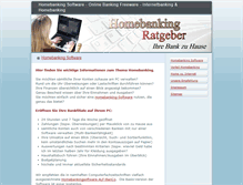 Tablet Screenshot of mein-homebanking.de